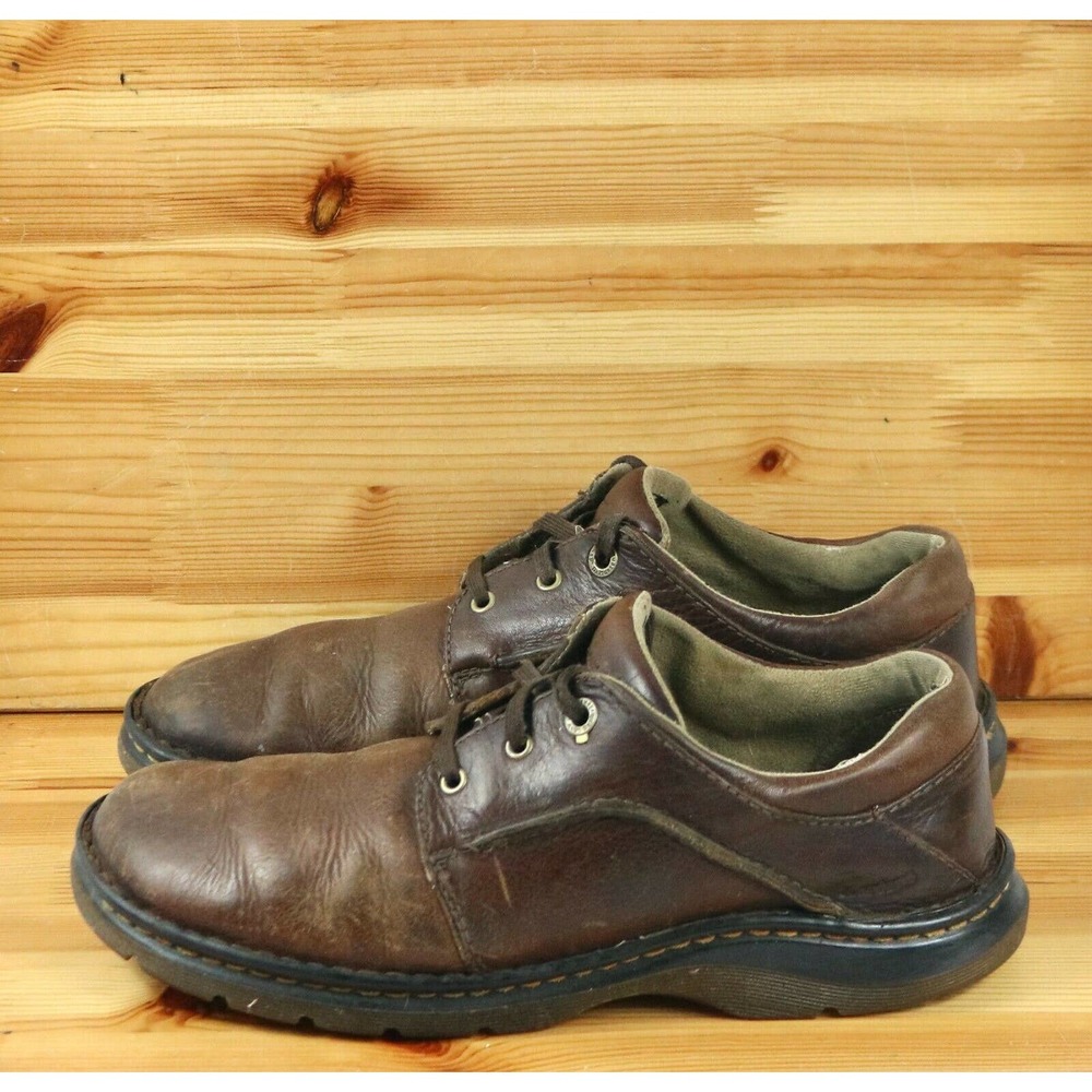 Doc Martens Doc 11194 Brown Distressed Leather Oxford Shoes Men's US 10M